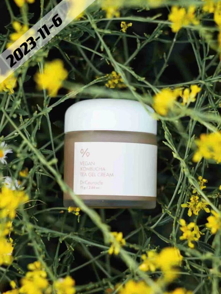 glass cosmetic jar for cream