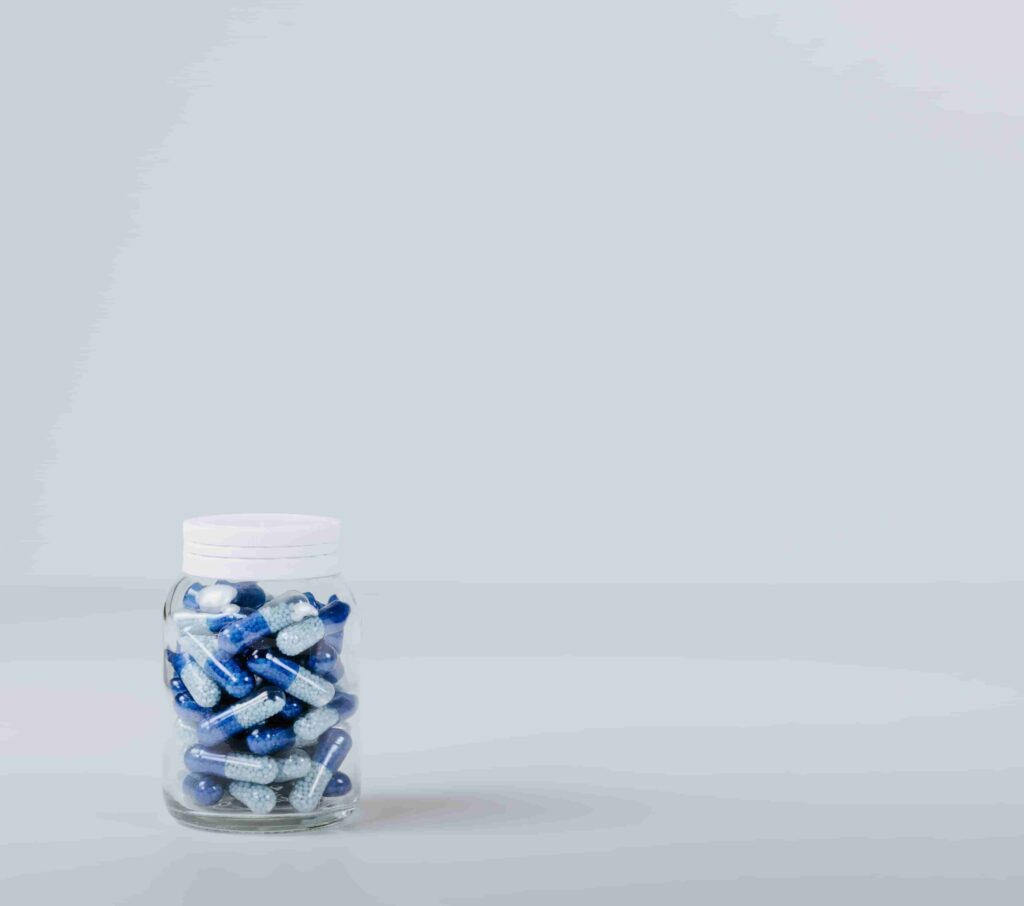 smilebottles clear glass pill bottles