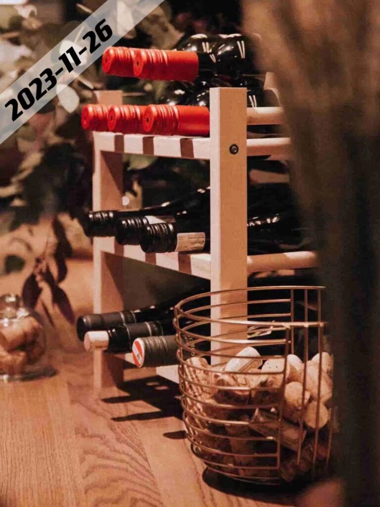 glass wine bottles