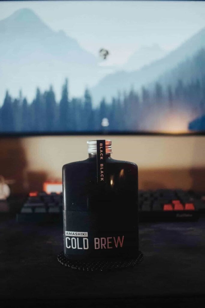 cold brew coffee glass packaging