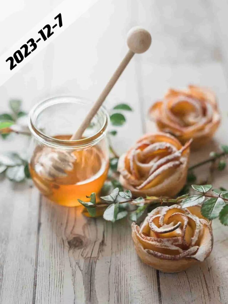 glass honey jar