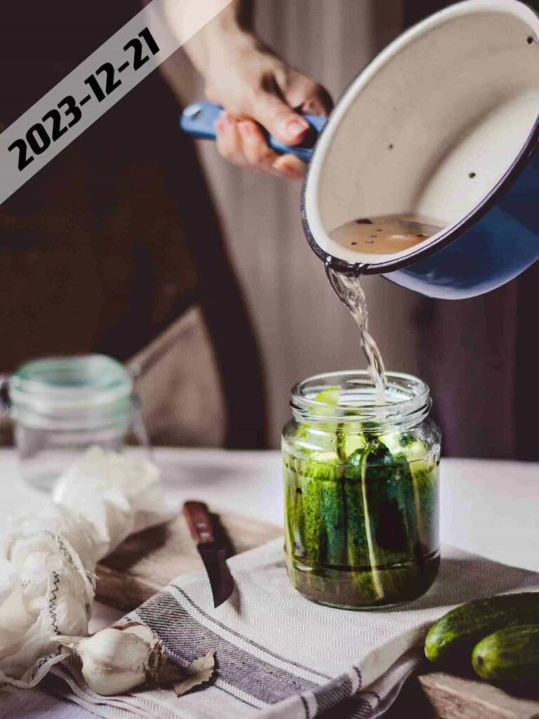 smilebottles glass pickle jar