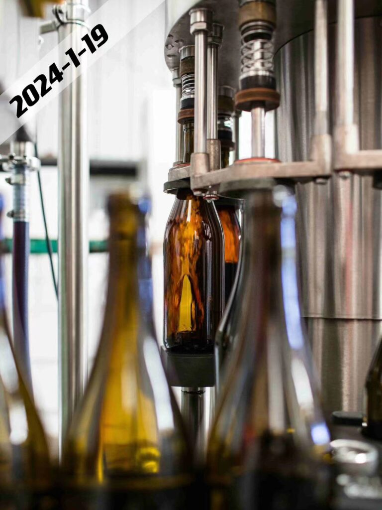 glass bottles production