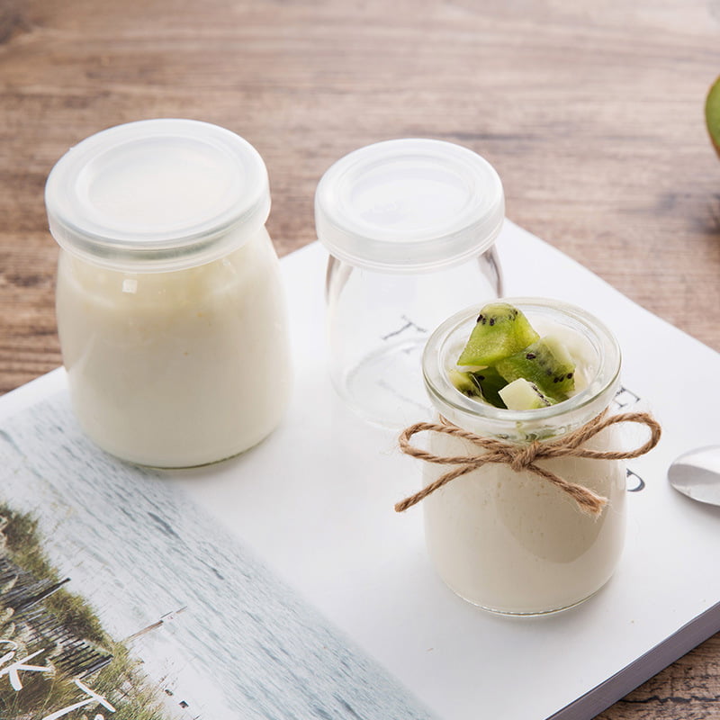 glass pudding jars