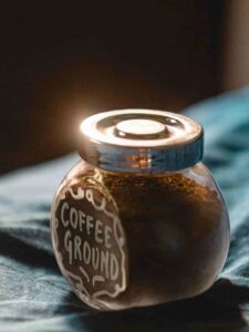 glass storage jar gfor coffee bean