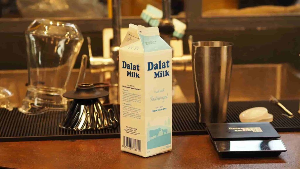 milk in paper carton