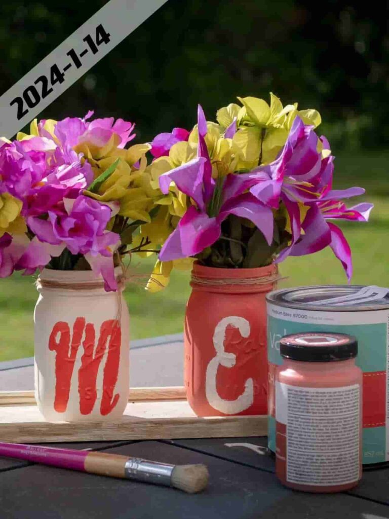 paint glass jar
