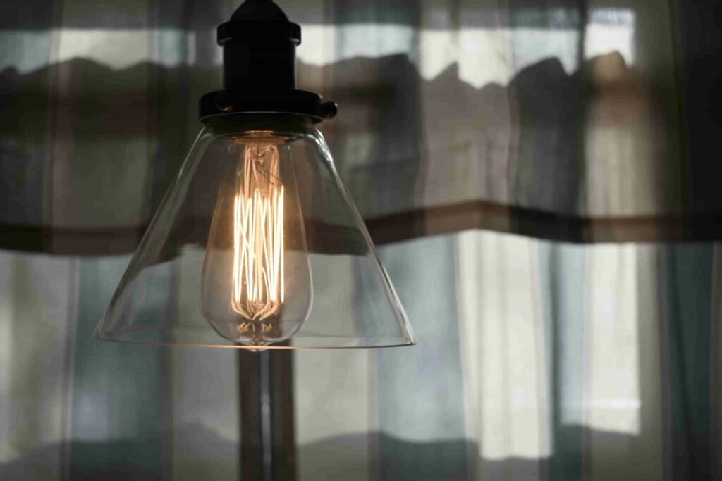 borosilicate glass light bulb