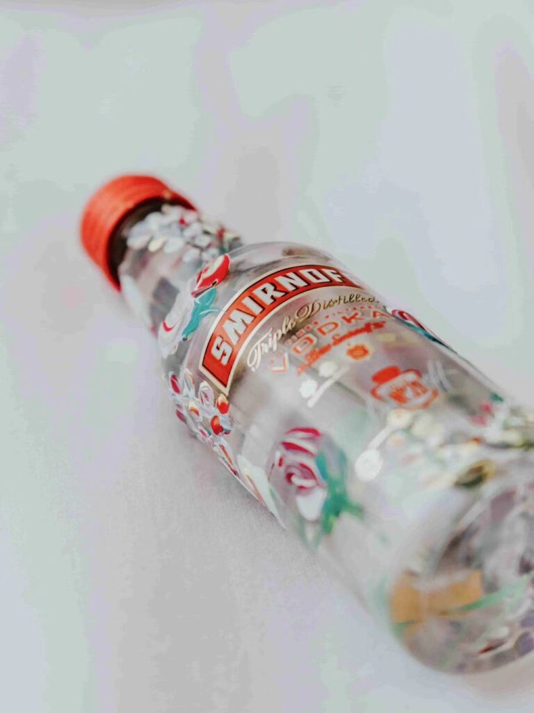 bottles with shrink sleeve label