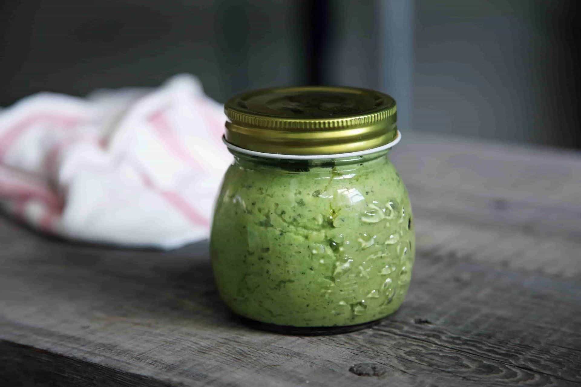 glass pickle jar
