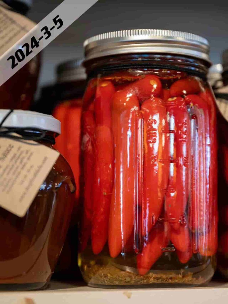 glass pickle jar