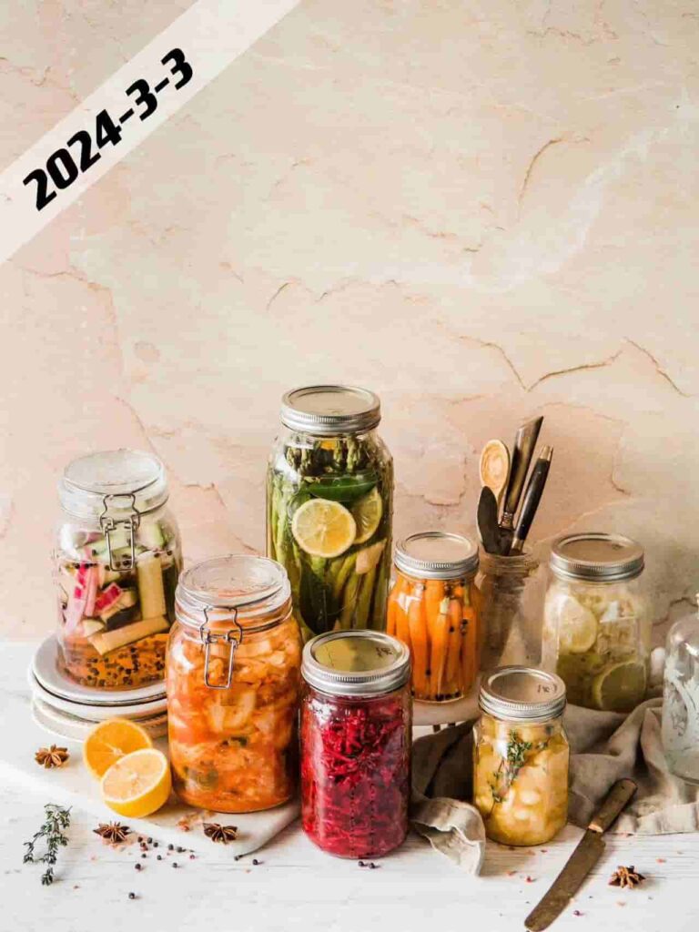 glass pickle jar