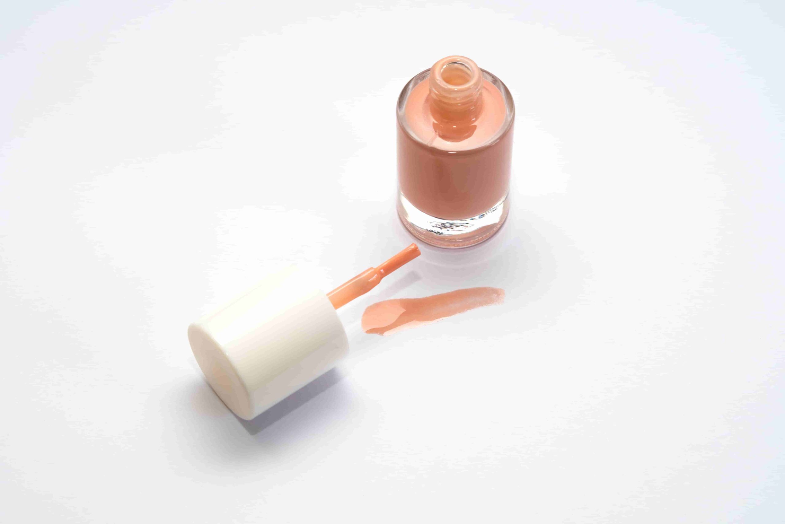 round nail polish bottle