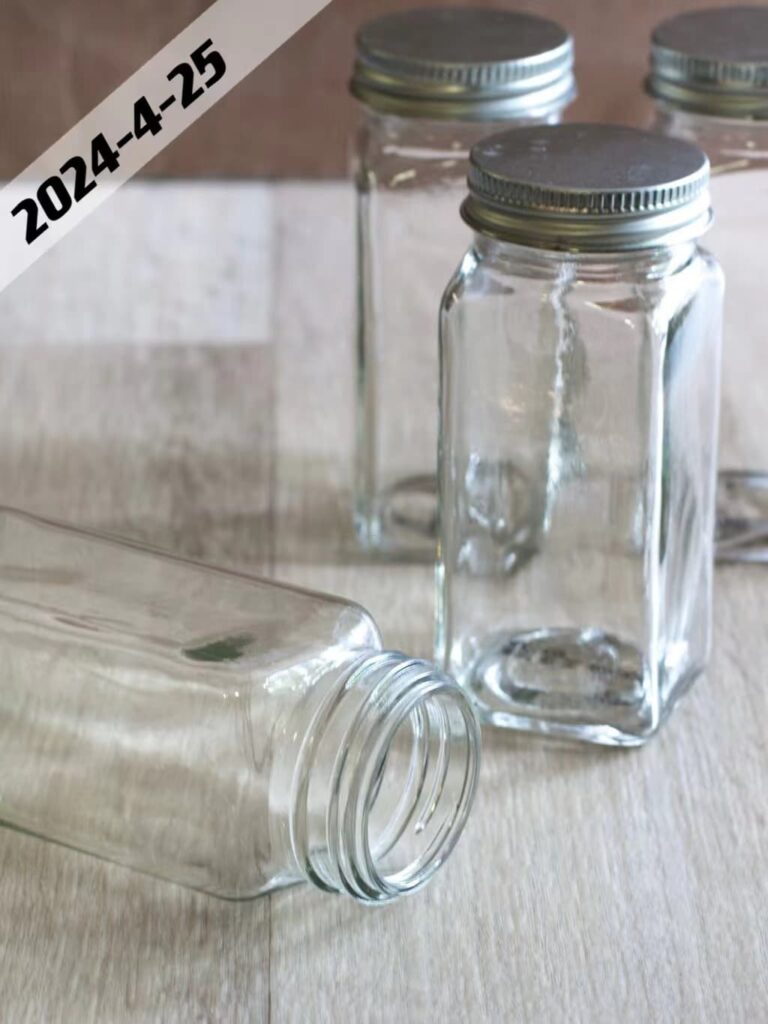 empty glass bottles