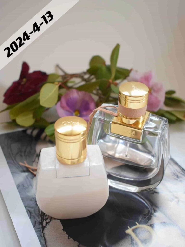 glass perfume bottles