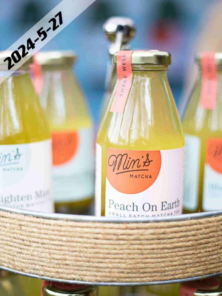 beverage in glass bottles