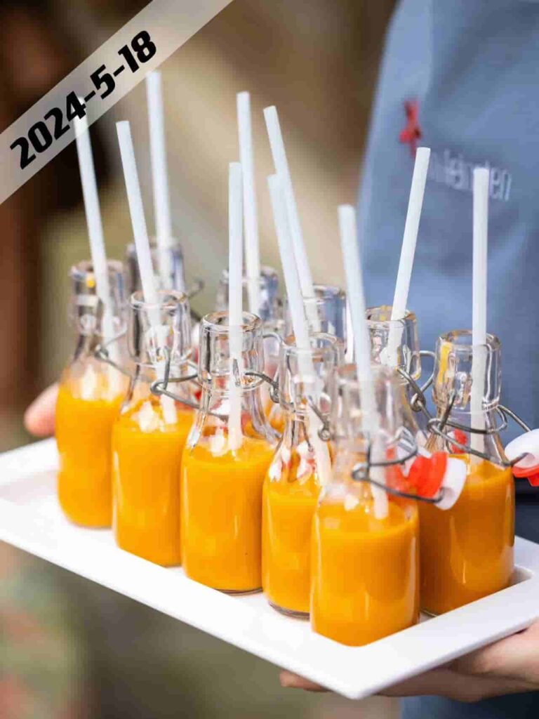 mini orange juice glass bottles