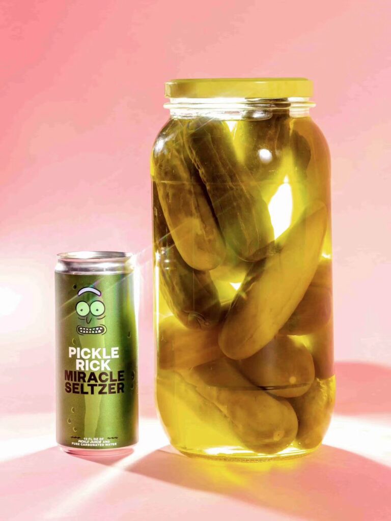 Big Glass Pickle Jar