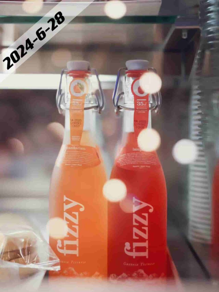fizzy drink packaging swing top bottle