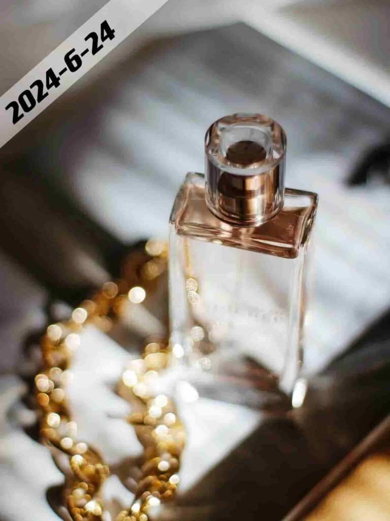 glass perfume bottle