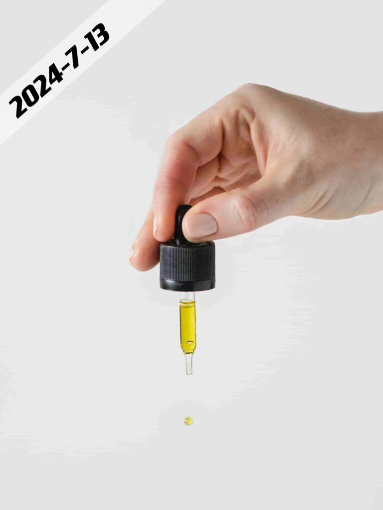 glass dropper bottle