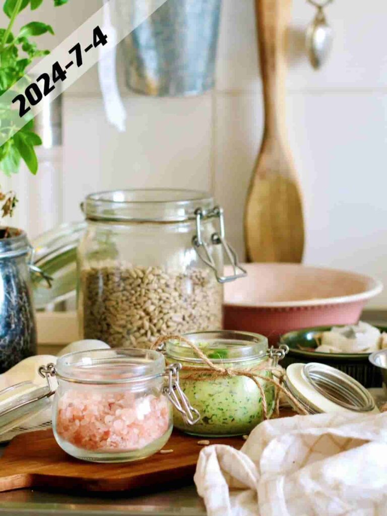 glass jars for kitchen
